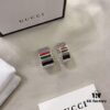 692ff08f99f2d84055c8d649 Gucci 925 Sterling Silver Red and Green Diamond Checkered Pattern Couple Ring