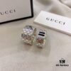 692ff09799f2d84055c8d65f Gucci 925 Sterling Silver Black Diamond Quilted Couple's Ring