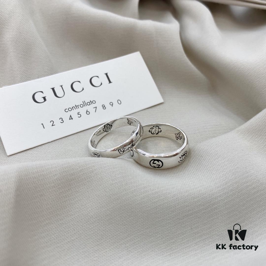 692ff09b99f2d84055c8d666 Gucci Love Without Fear 4mm Ring