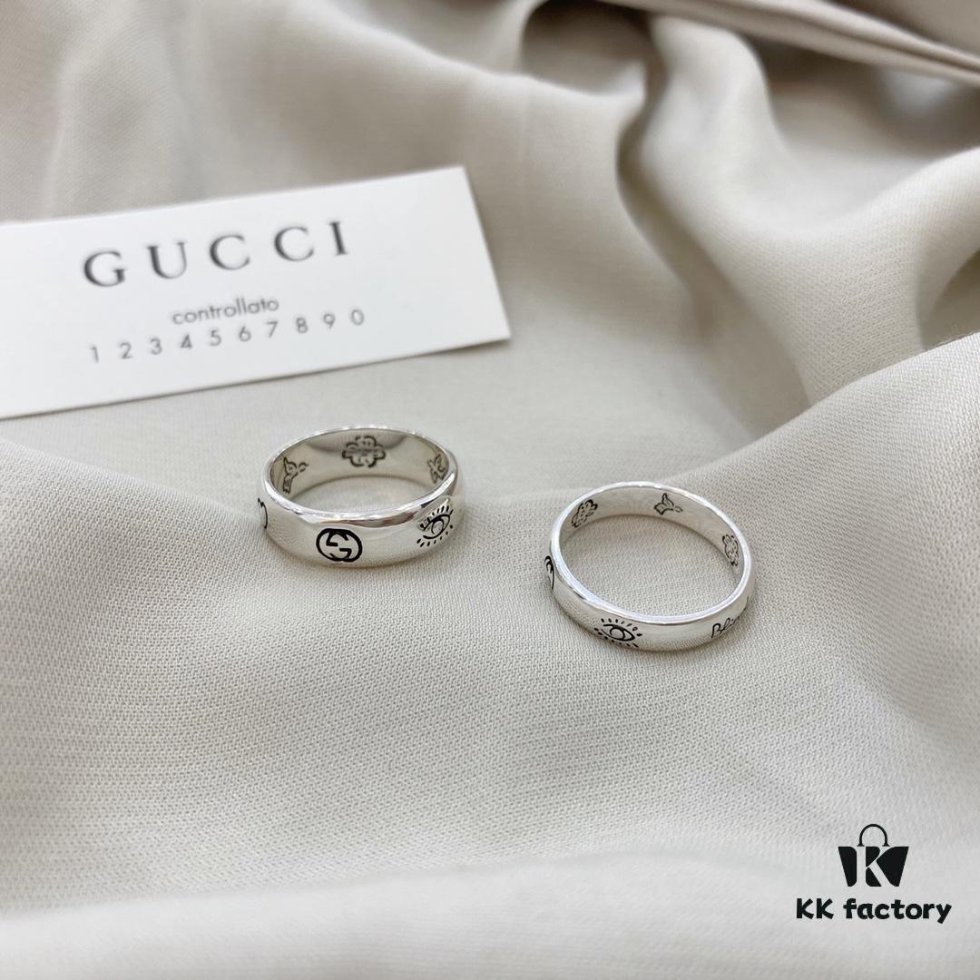 692ff0a299f2d84055c8d671 Gucci Love Without Fear 4mm Ring