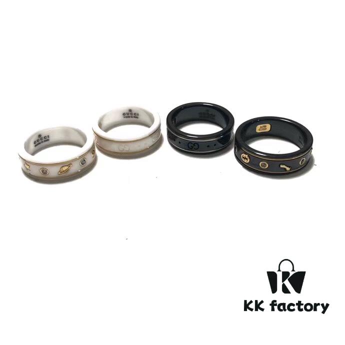 New Arrival Gucci Icon Ceramic Ring