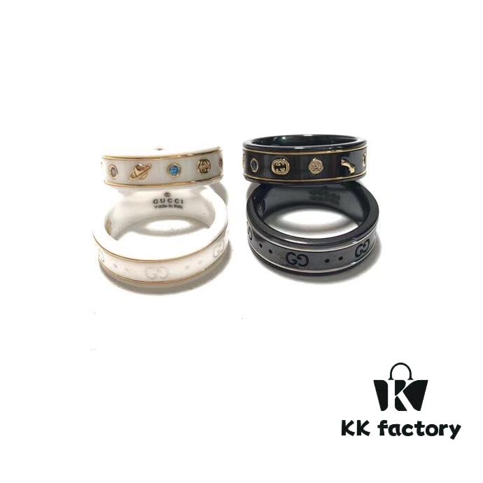New Arrival Gucci Icon Ceramic Ring