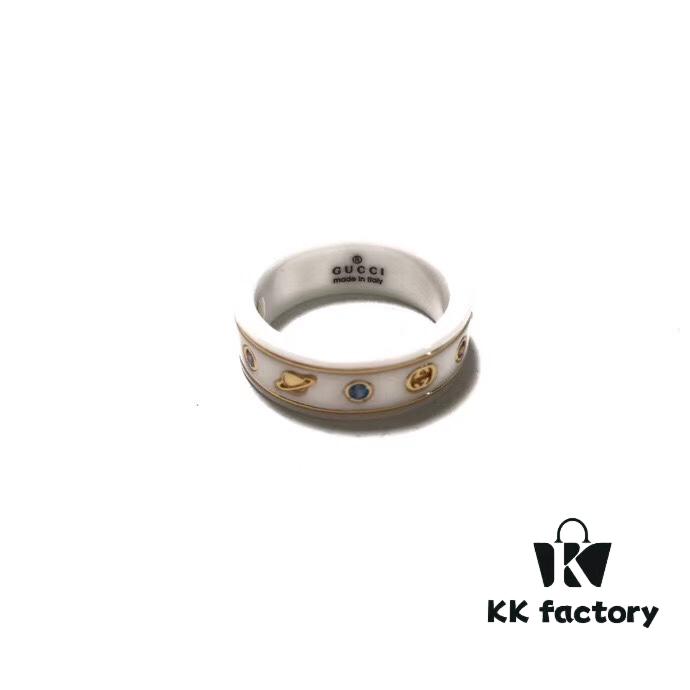 New Arrival Gucci Icon Ceramic Ring