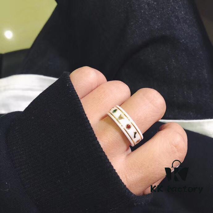 New Arrival Gucci Icon Ceramic Ring