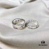 Gucci 925 Sterling Silver Love Fearless Couple Ring