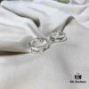 Gucci 925 Sterling Silver Love Fearless Couple Ring