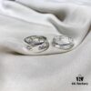 Gucci 925 Sterling Silver Love Fearless Couple Ring