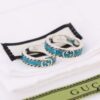 692ff12899f2d84055c8d753 Qixi Gift Selection 💜 Gucci Retro Style Double G Green Enamel Couple Ring