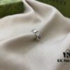 Gucci Gucci 925 Sterling Silver Small Double G Interlocking Ear Cuff