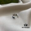 Gucci Gucci 925 Sterling Silver Small Double G Interlocking Ear Cuff
