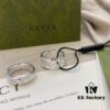 692ff13699f2d84055c8d775 Gucci 925 Sterling Silver Double G Interlocking Ring