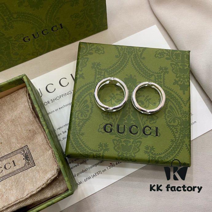 692ff13799f2d84055c8d776 Gucci 925 Sterling Silver Double G Interlocking Ring