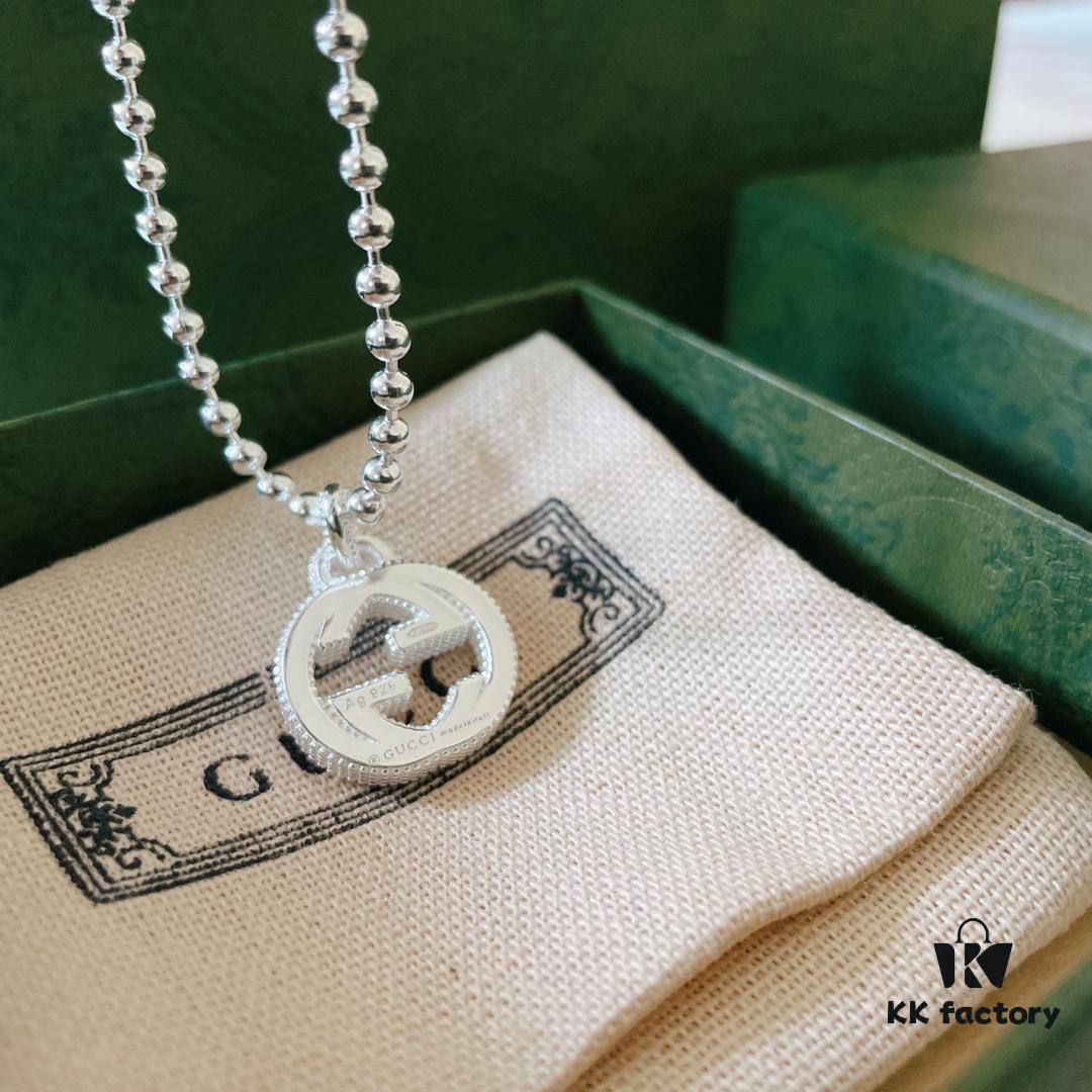 692ff14b99f2d84055c8d791 Essential for Autumn and Winter — Gucci-style Necklace, Dual-Wear Silver Pendant