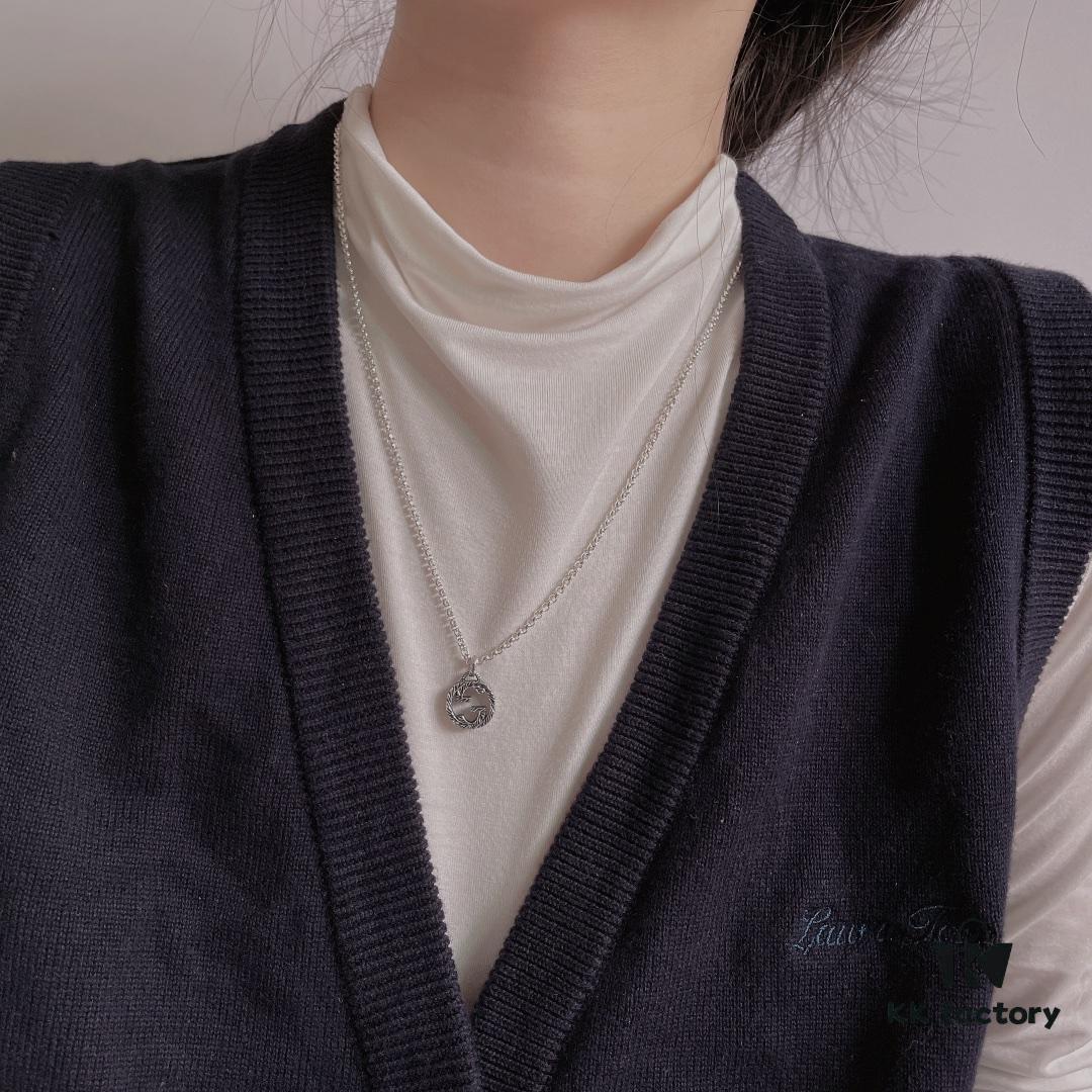 692ff15699f2d84055c8d79e Essential for Autumn and Winter — Gucci-style Necklace, Can Be Worn as a Couple's Set
