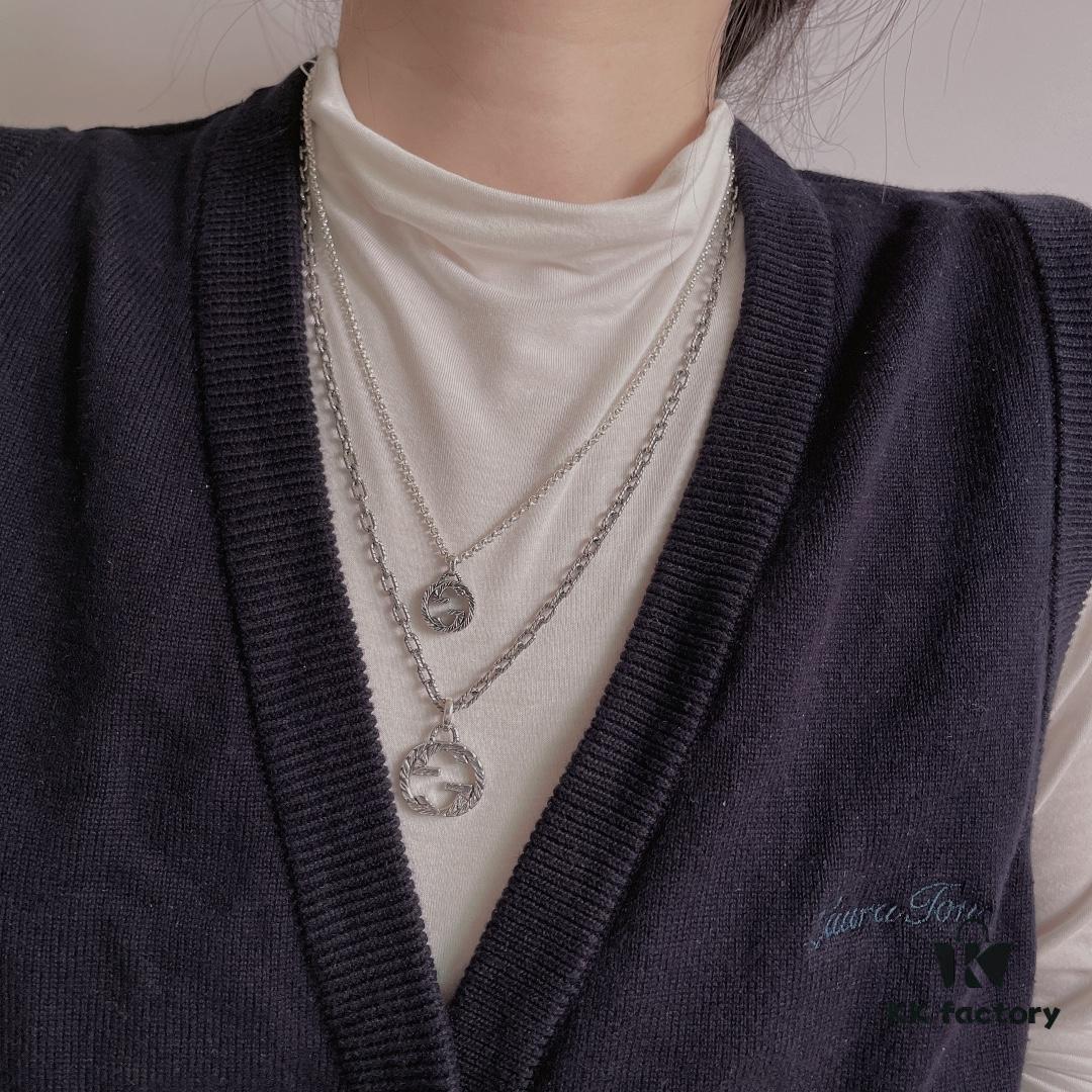 692ff15699f2d84055c8d79f Essential for Autumn and Winter — Gucci-style Necklace, Can Be Worn as a Couple's Set