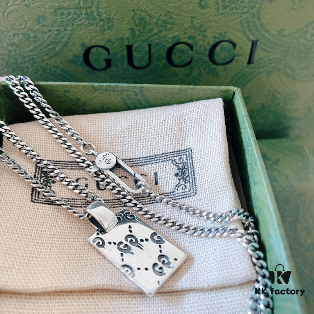 692ff15799f2d84055c8d7a0 Must-have for Autumn and Winter — Gucci-style Necklace, Silver Pendant Chain