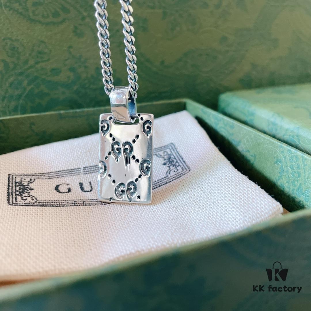 692ff15799f2d84055c8d7a1 Must-have for Autumn and Winter — Gucci-style Necklace, Silver Pendant Chain