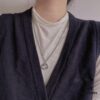 692ff15799f2d84055c8d7a2 Essential for Autumn and Winter — Gucci-style Necklace, Can Be Worn as a Couple's Set