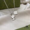 Gucci Dolphin Pendant Necklace in 925 Sterling Silver