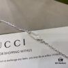 Gucci Gucci 925 Sterling Silver Cross Necklace