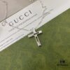 Gucci Gucci 925 Sterling Silver Cross Necklace