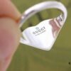 692ff19699f2d84055c8d80b Gucci Interlocking Double G Enamel Heart Fashion Ring