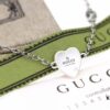 692ff19a99f2d84055c8d818 New Arrival💗 Gucci Interlocking Double G Red Enamel Heart Bracelet