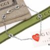 692ff19b99f2d84055c8d819 New Arrival💗 Gucci Interlocking Double G Red Enamel Heart Bracelet