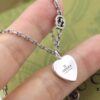 692ff1a399f2d84055c8d82d New Arrival💗 Gucci Interlocking Double G Blue Enamel Heart Necklace