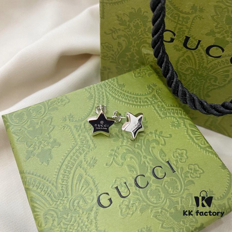692ff1be99f2d84055c8d868 Gucci Star Stud Earrings in 925 Sterling Silver Minimalist and Elegant Design