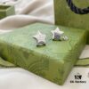 Gucci Star Stud Earrings in 925 Sterling Silver Minimalist and Elegant Design