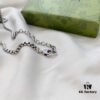 Gucci 925 Sterling Silver Eagle Head Pendant Fashion Necklace