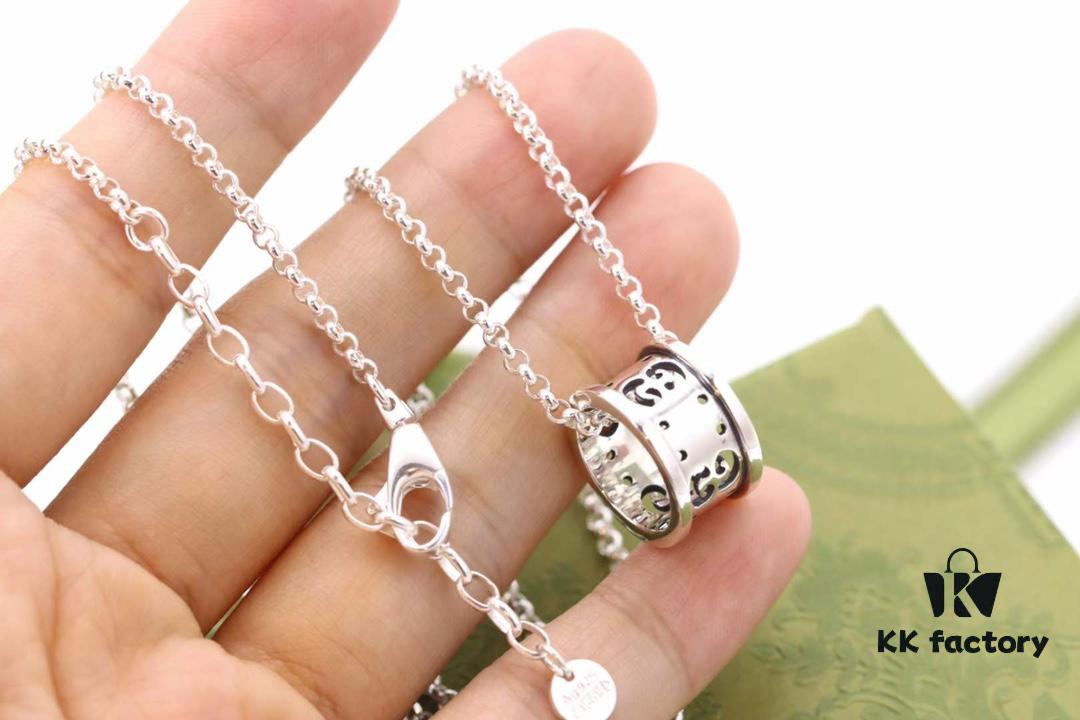 692ff1c999f2d84055c8d880 Gucci Double G Lucky Bead Necklace Unisex Couple's Style