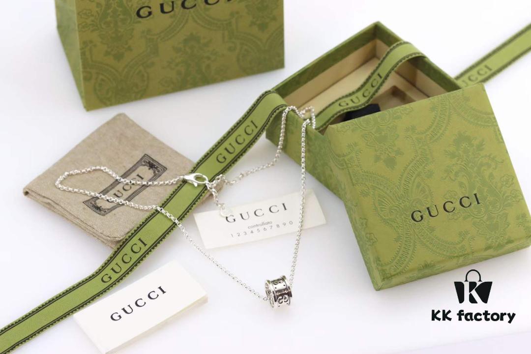692ff1ca99f2d84055c8d882 Gucci Double G Lucky Bead Necklace Unisex Couple's Style