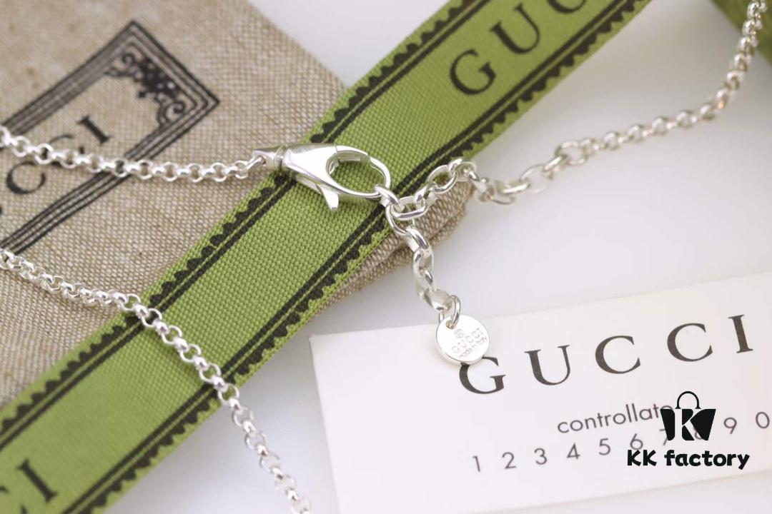 692ff1ca99f2d84055c8d883 Gucci Double G Lucky Bead Necklace Unisex Couple's Style
