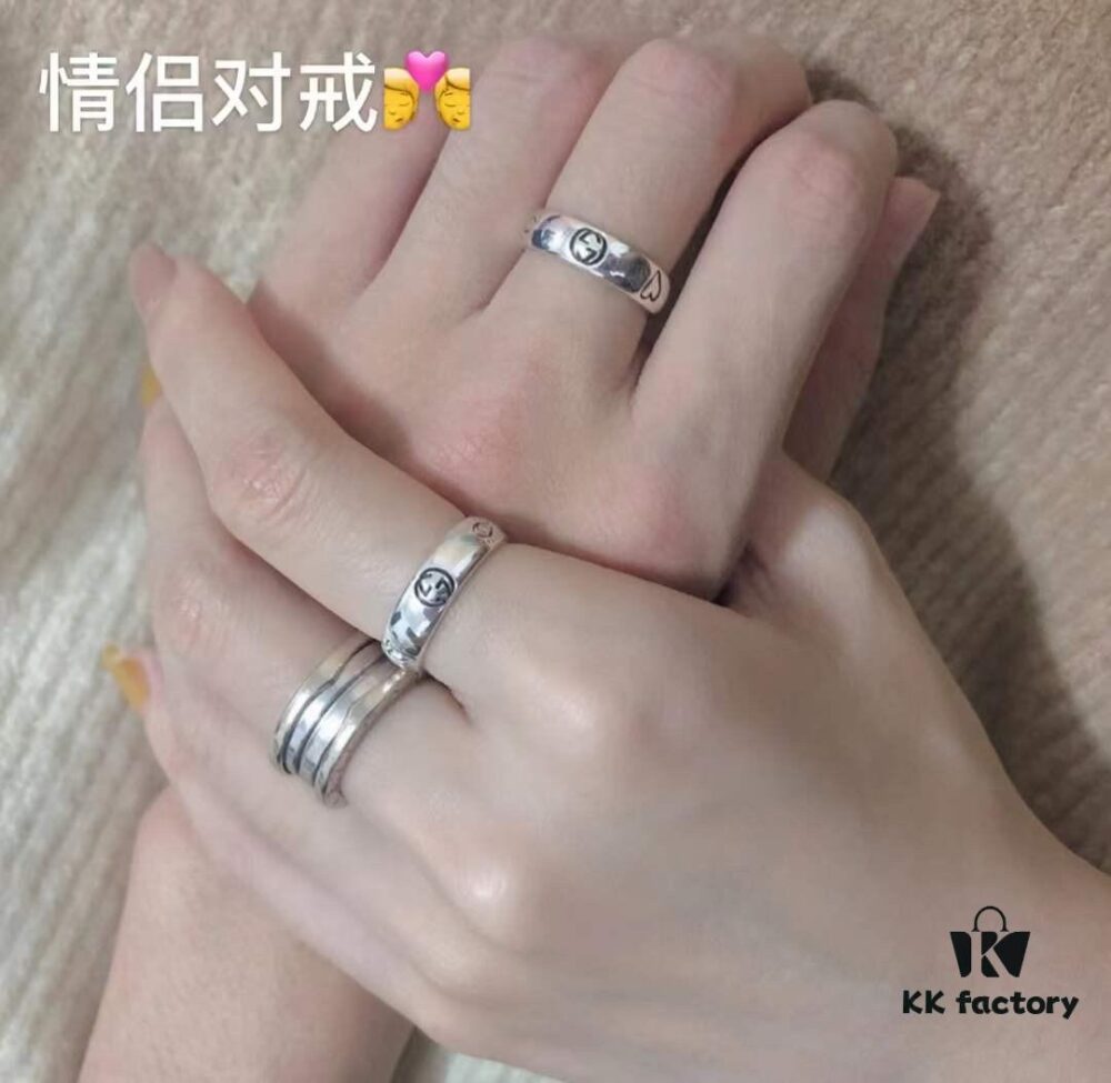 692ff1cb99f2d84055c8d885 Valentine's Day Gift Selection 💜 Gucci Love Fearless Series Floral and Bird Couple Rings