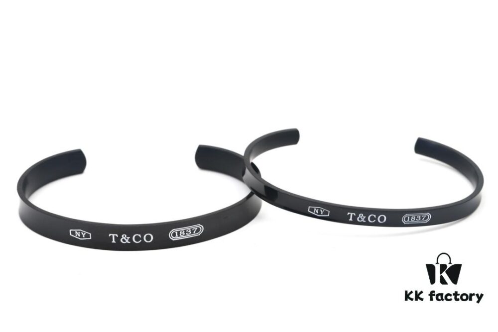692ff1cf99f2d84055c8d88e Valentine's Gift ❤️ Recommended Tiffany 1:1 Replica Titanium 1837 Bangle Bracelet