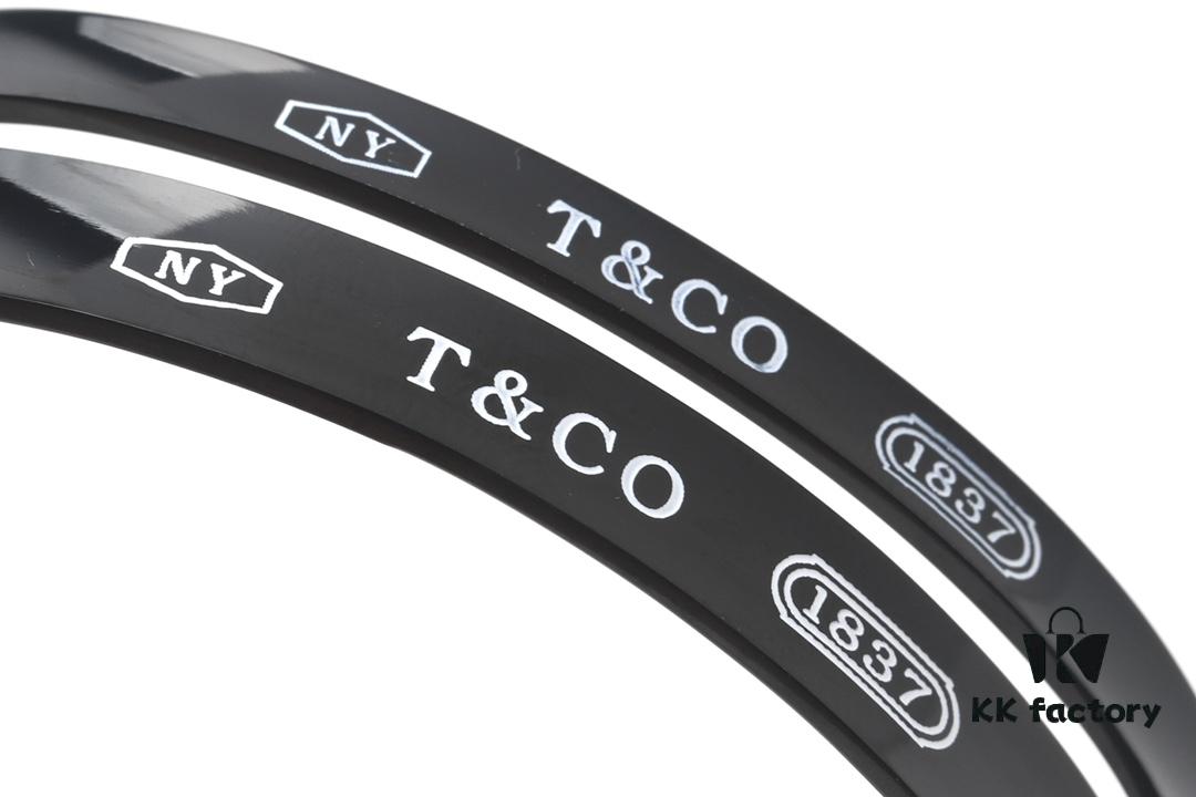 692ff1d099f2d84055c8d893 Valentine's Gift ❤️ Recommended Tiffany 1:1 Replica Titanium 1837 Bangle Bracelet