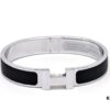 Valentine's Gift ❤️ Couples' Choice ☑️ HERMES | Exclusive SO BLACK Matte Black Knight Bracelet in White Gold