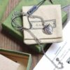 692ff1e099f2d84055c8d8af Valentine's Gift ❤️ Gucci Floral and Bird Series Blind for Love Star Necklace