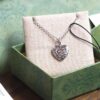 692ff1e099f2d84055c8d8b1 Valentine's Gift ❤️ Gucci Floral and Bird Series Blind for Love Star Necklace