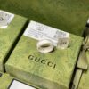 GUCCI Overseas Member Gift - Gucci Double G Ceramic Ring