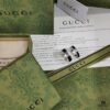 Gucci New Enamel Black Couple's Wide and Narrow Band