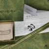 Gucci New Enamel Black Couple's Wide and Narrow Band
