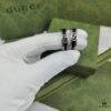 692ff21999f2d84055c8d8fa Gucci GUCCI New 2022 Enamel Black Ring!! Super Brightening, Love at First Sight