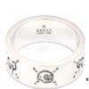 Gucci Ghost Sterling Silver Ring 9mm