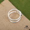 692ff25399f2d84055c8d932 Gucci Interlocking Double G Wide Ring, Made of Pure Silver with Z + ZP Markings