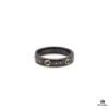 692ff27299f2d84055c8d962 Gucci • Gucci Icon Interlocking Double G Ring, Icon Series, Brand's Signature Pattern, Featuring a Striking Gold Interlocking Double G Logo Creating a Bold Visual Contrast with the White Synthetic Corundum Band