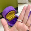 Gucci • Gucci White Icon Interlocking Double G Ring
