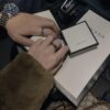 692ff27b99f2d84055c8d970 Gucci 3D Double G Carved Striped Pattern Ring - Popular Unisex Design for Couples and Friends